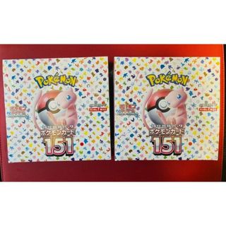 ポケモン(ポケモン)のポケモン　ポケモンカード　151　　　　　　　　　　　新品未開封　シュリンク付き(Box/デッキ/パック)