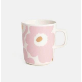 マリメッコ(marimekko)のマリメッコ  marimekko新品マグカップ   ウニッコ　ピンク　ゴールド(グラス/カップ)