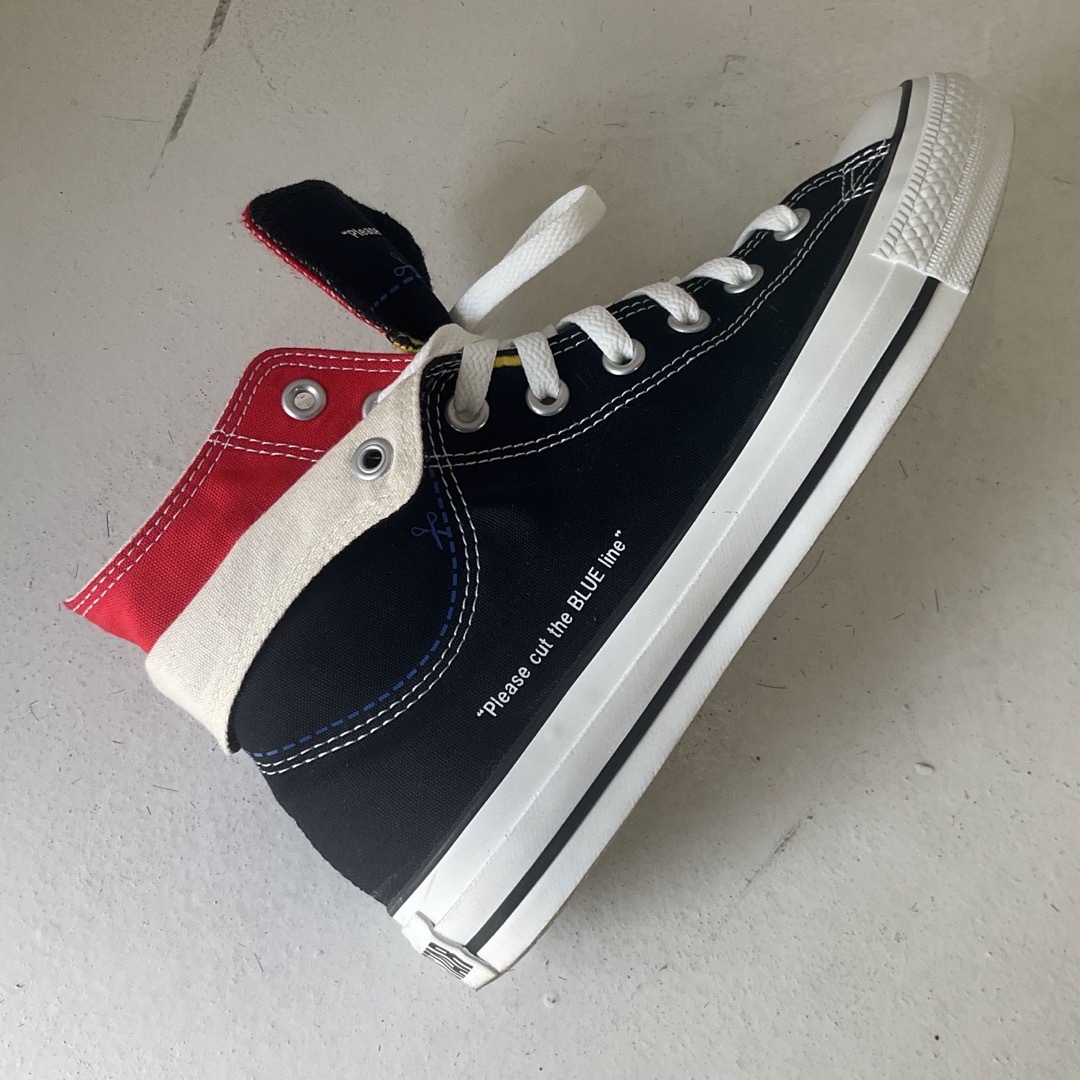 CONVERSE(コンバース)のコンバース　カットライン　ハイ　26.5cm 中古 メンズの靴/シューズ(スニーカー)の商品写真