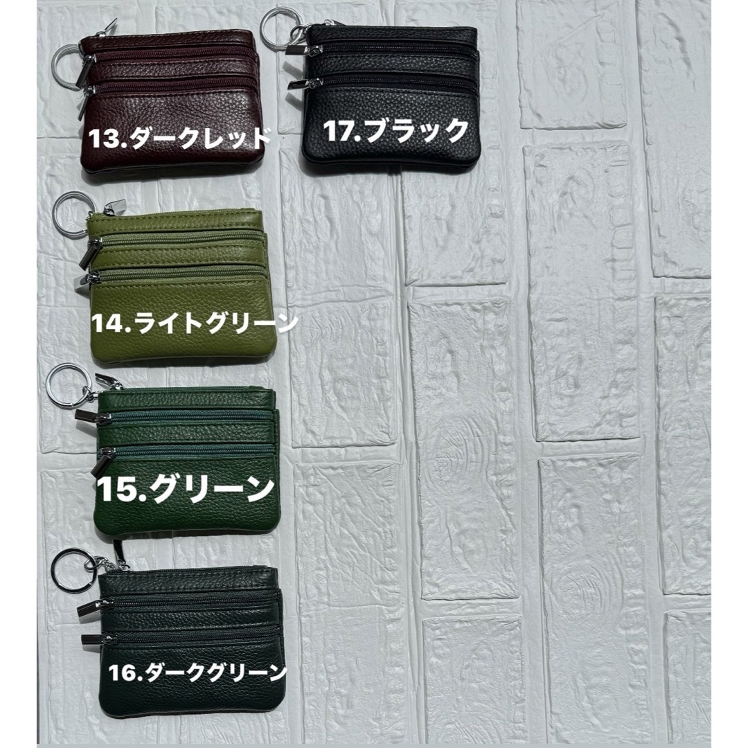 新品　財布　ミニ財布　レザー　牛皮　革　大容量　可愛い　シンプル　オシャレ レディースのファッション小物(財布)の商品写真
