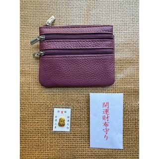 新品　財布　ミニ財布　レザー　牛皮　革　大容量　可愛い　シンプル　オシャレ(財布)