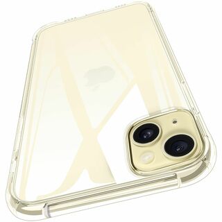 【サイズ:iphone15用】iPhone 15 用 ケース 透明 耐 アイフォ(その他)