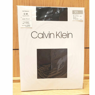 カルバンクライン(Calvin Klein)のCalvin Klein  ゾッキタイツ S～M ブラック 30デニール グンゼ(タイツ/ストッキング)