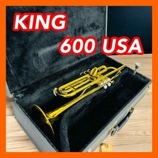 キング(KING)のトランペット KING 600 USA マウスピース ハードケース(トランペット)