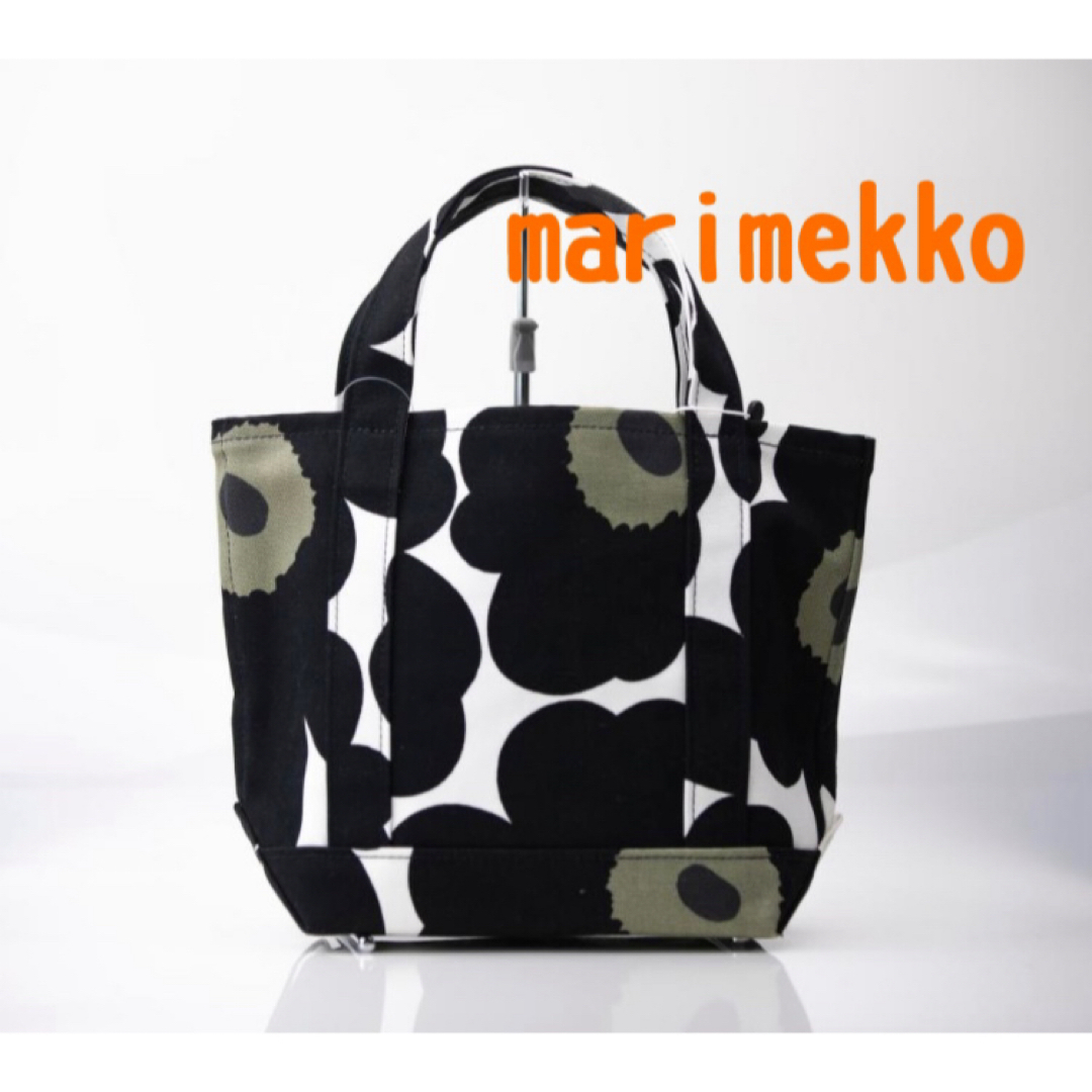 marimekko(マリメッコ)の新品 marimekko  マリメッコ　トート　セイディ　ウニッコ　ブラック　黒 レディースのバッグ(トートバッグ)の商品写真