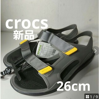 クロックス(crocs)の新品 crocs クロックス SウォーターES スポーツサンダル(サンダル)