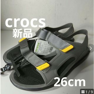 新品 crocs クロックス SウォーターES スポーツサンダル