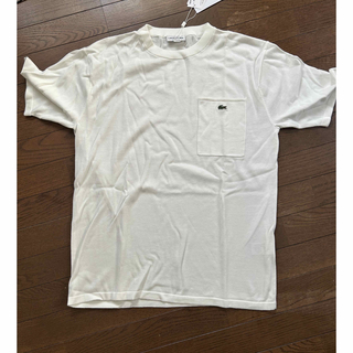 ラコステ(LACOSTE)のコットンニットポケットTシャツ  (Tシャツ/カットソー(半袖/袖なし))