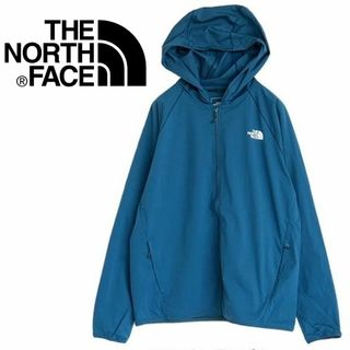 THE NORTH FACE - 新品 ノースフェイス サンシェイドフルジップフーディ パーカー XLサイズ 青系