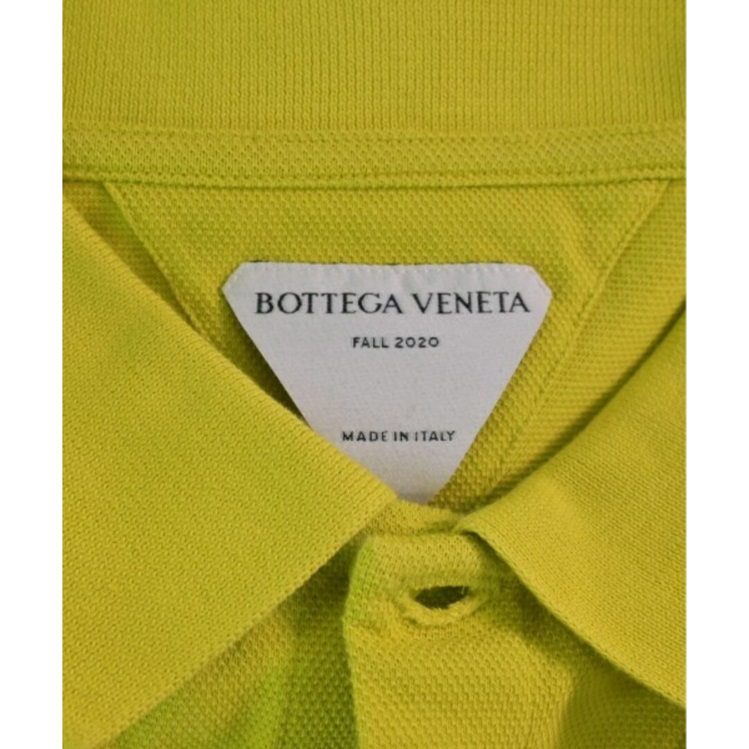 Bottega Veneta(ボッテガヴェネタ)のBOTTEGA VENETA ボッテガベネタ ポロシャツ XL 黄緑 【古着】【中古】 メンズのトップス(ポロシャツ)の商品写真