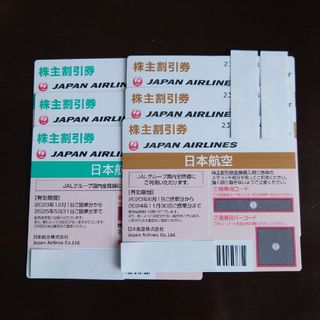 ジャル(ニホンコウクウ)(JAL(日本航空))のJAL　株主優待券(航空券)