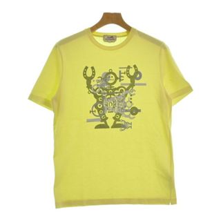 エルメス(Hermes)のHERMES エルメス Tシャツ・カットソー S 黄等 【古着】【中古】(Tシャツ/カットソー(半袖/袖なし))