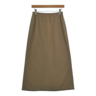 cafune カフネ ロング・マキシ丈スカート 38(M位) 茶 【古着】【中古】(ロングスカート)