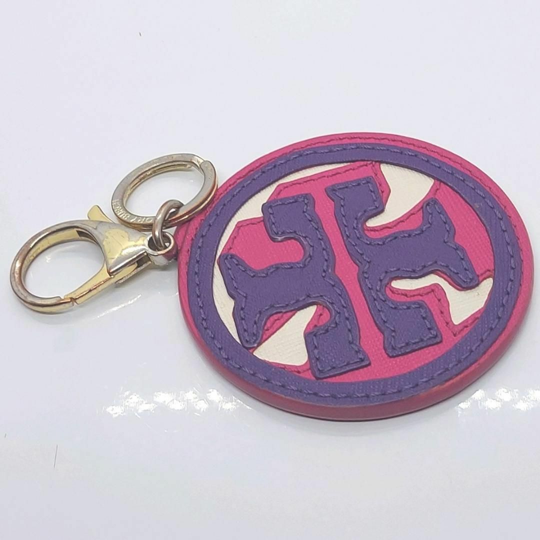 Tory Burch(トリーバーチ)の●●トリーバーチ　Tory Burch　キーホルダー　レザー　ピンク レディースのファッション小物(キーホルダー)の商品写真