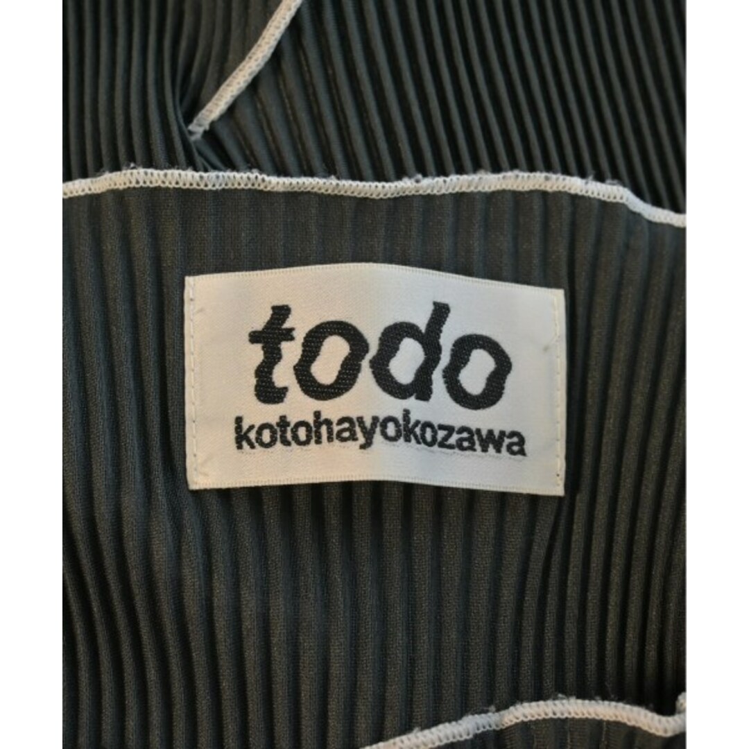 todo kotohayokozawa カジュアルシャツ -(S位) 【古着】【中古】 レディースのトップス(シャツ/ブラウス(長袖/七分))の商品写真