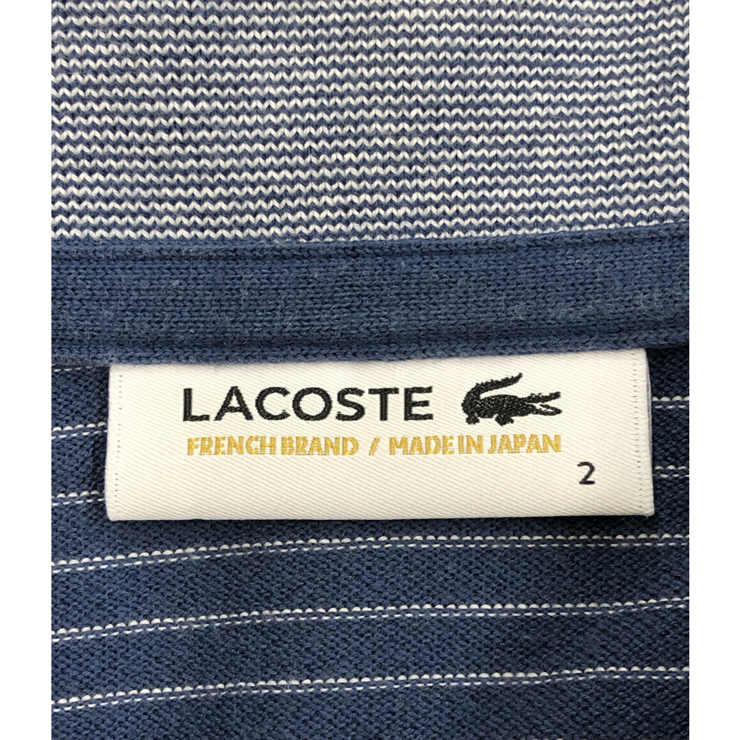 LACOSTE(ラコステ)の美品 ラコステ LACOSTE 長袖ポロシャツ    メンズ 2 メンズのトップス(ポロシャツ)の商品写真