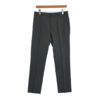 ジルサンダー(Jil Sander)のJIL SANDER ジルサンダー スラックス 44(S位) 黒 【古着】【中古】(スラックス)