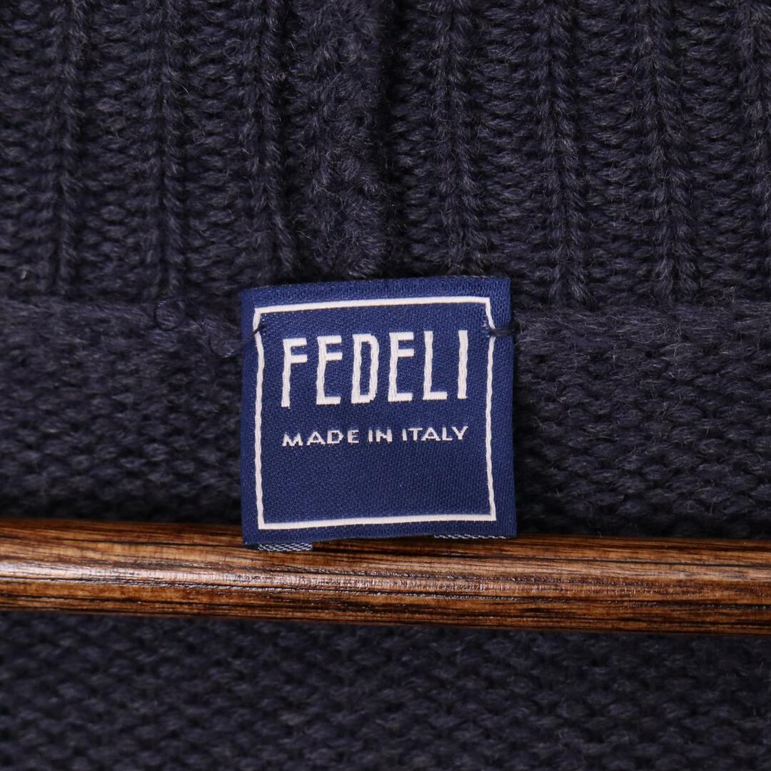 FEDELI(フェデーリ)のFEDELI(フェデリ)　ニットジャケット　カーディガン メンズのトップス(カーディガン)の商品写真