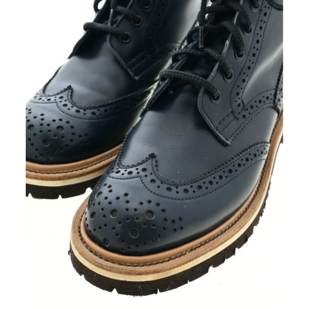 Tricker's トリッカーズ ブーツ UK4(22.5cm位) 濃紺 【古着】【中古】 レディースの靴/シューズ(ブーツ)の商品写真