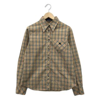 バーバリーブルーレーベル(BURBERRY BLUE LABEL)の美品 バーバリーブルーレーベル 長袖シャツ レディース 38(シャツ/ブラウス(長袖/七分))