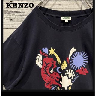 ケンゾー(KENZO)の【人気モデル】ケンゾー ビッグロゴ プリント Tシャツ M 入手困難 美品(Tシャツ/カットソー(半袖/袖なし))