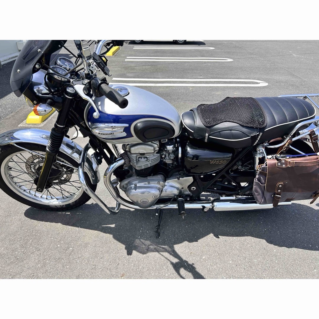カワサキ 川崎 W650 1999年 posh ポッシュキャブトンマフラーの カワサキ 川崎 W650 1999年 posh ポッシュキャブトンマフラーの