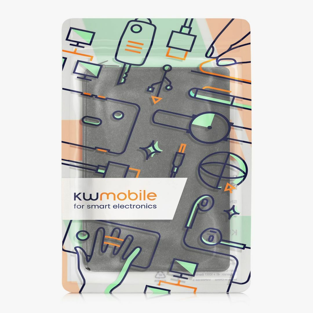 【サイズ:12,5"-13"_色:ダークグレー】kwmobile 対応: 12, スマホ/家電/カメラのPC/タブレット(ノートPC)の商品写真