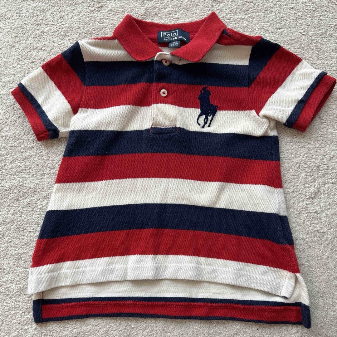 POLO RALPH LAUREN(ポロラルフローレン)のラルフローレン　ポロシャツ　18Ｍ キッズ/ベビー/マタニティのベビー服(~85cm)(Ｔシャツ)の商品写真