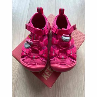 キーン(KEEN)のKEEN SEACAMPⅡ CNX HOTPINK 15cm(サンダル)