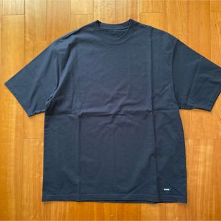 1LDK SELECT - ennoy スタイリスト私物 PACK Tシャツ 裾ロゴ ネイビー