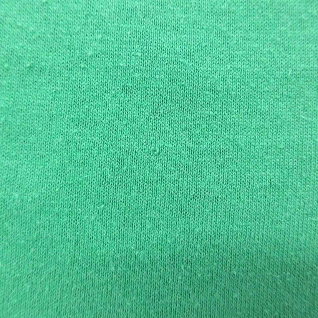 M★古着 ラッセル 半袖 ビンテージ Tシャツ メンズ 80年代 80s クローバー クルーネック USA製 緑 グリーン 24may20 中古 メンズのトップス(Tシャツ/カットソー(半袖/袖なし))の商品写真