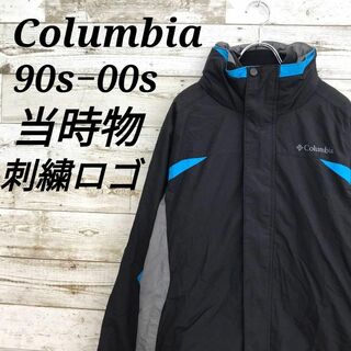 コロンビア(Columbia)の【k6932】USA古着コロンビア90s00s当時物マウンテンジャケット刺繍ロゴ(その他)