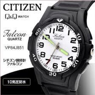 送料無料 シチズン ウレタン 紳士 腕時計 10気圧防水 VP84J851(腕時計(アナログ))