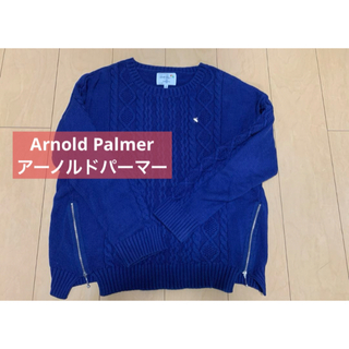 Arnold Palmer - Arnold Palmer アーノルドパーマー　セーター　チャック　ネイビー