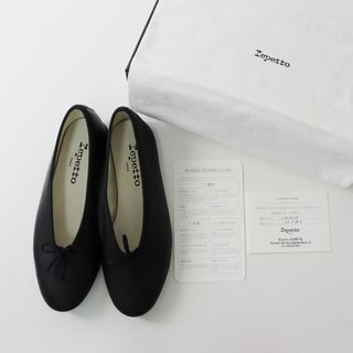 レペット(repetto)の未使用 レペット repetto V4096VE Lilouh Ballerinas リル バレリーナ シューズ 36（ 23.3cm）/ブラック バレエシューズ【2400013872997】(バレエシューズ)