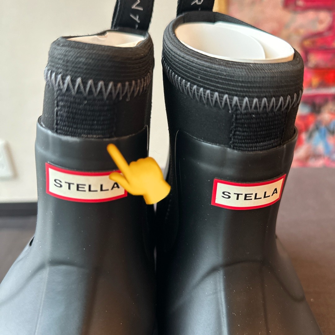 Stella McCartney(ステラマッカートニー)のStella Mccartney×Hunter レインブーツ UK4 レディースの靴/シューズ(レインブーツ/長靴)の商品写真