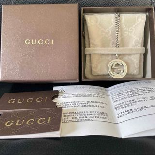 Gucci - 美品☆GUCCI ネックレス インターロッキングG 付属品あり.*