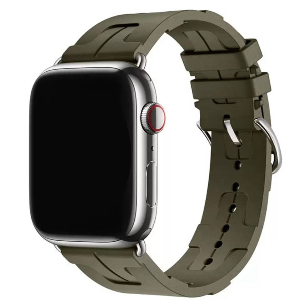 Apple Watch バンド ベルト ラバー アップルウォッチ ストラップ スマホ/家電/カメラのスマホアクセサリー(その他)の商品写真