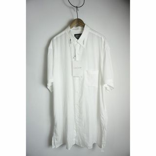 ヨウジヤマモトプールオム(Yohji Yamamoto POUR HOMME)のWHITE YOHJI YAMAMOTOヨウジヤマモト 半袖 シャツ1115N▲(シャツ)