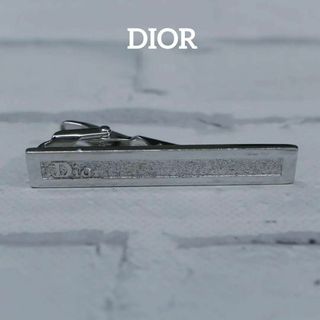 クリスチャンディオール(Christian Dior)の【匿名配送】 DIOR ディオール タイピン シルバー ロゴ 2(ネクタイピン)