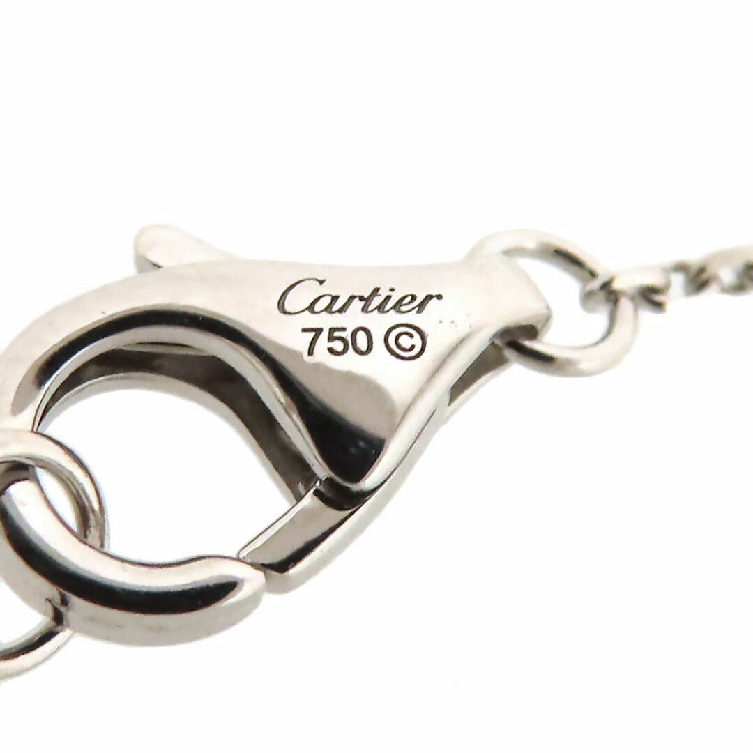 Cartier(カルティエ)のカルティエ シンボル クロス ネックレス  B7221700 750 (K18WG) レディース CARTIER 【中古】 【ジュエリー】 レディースのアクセサリー(ネックレス)の商品写真