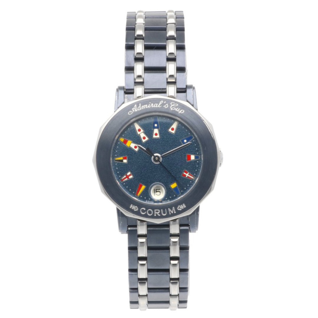 CORUM(コルム)のコルム アドミラルズカップ 腕時計 時計 ステンレススチール 39.130.30.V585 クオーツ レディース 1年保証 CORUM  中古 レディースのファッション小物(腕時計)の商品写真