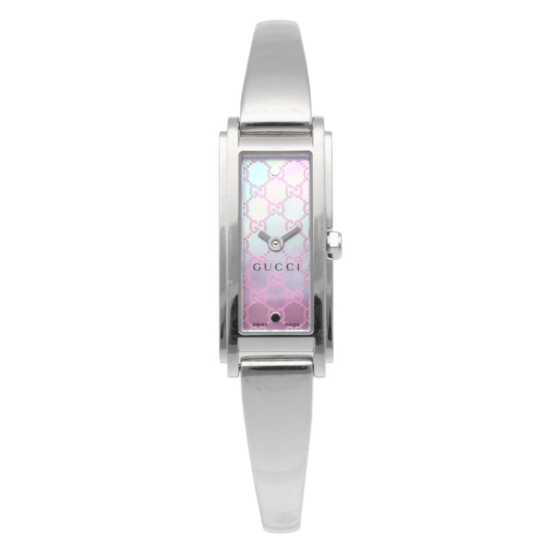 Gucci(グッチ)のグッチ 腕時計 時計 ステンレススチール 109 クオーツ レディース 1年保証 GUCCI  中古 レディースのファッション小物(腕時計)の商品写真
