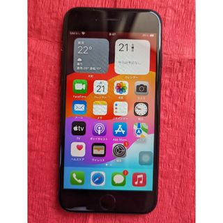 アイフォーン(iPhone)のiPhone SE3 64GB  ミッドナイト　SIMフリー(スマートフォン本体)