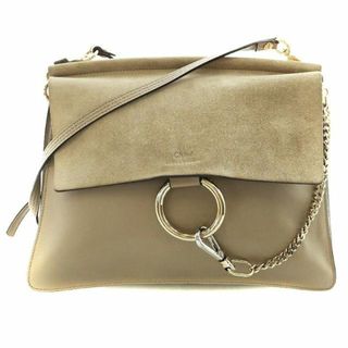 Chloe - クロエ フェイ FAYE ショルダーバッグ スエード レザー グレージュ