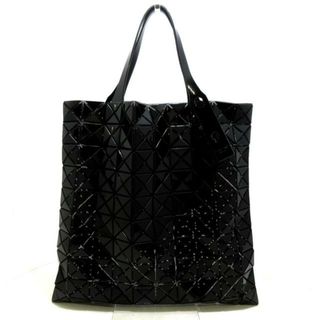 BaoBaoIsseyMiyake - BAOBAO ISSEYMIYAKE(バオバオイッセイミヤケ) トートバッグ - BB63-AG043 黒 PVC(塩化ビニール)×ポリエステル