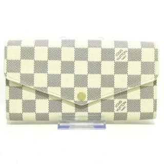 ルイヴィトン(LOUIS VUITTON)のLOUIS VUITTON(ルイヴィトン) 長財布 ダミエ ポルトフォイユサラ N63208 アズール ダミエ・キャンバス(財布)