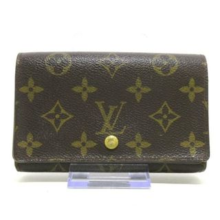 ルイヴィトン(LOUIS VUITTON)のLOUIS VUITTON(ルイヴィトン) 2つ折り財布 モノグラム ポルト モネ・ビエ トレゾール M61730 ■外側素材⇒モノグラム・キャンバス■内側素材⇒クロスグレインレザー(財布)