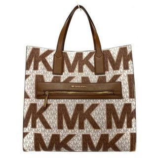 MICHAEL KORS(マイケルコース) トートバッグ ブラウン×グレー レザー