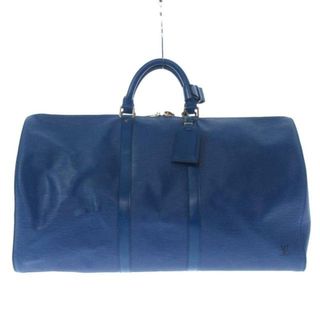 ルイヴィトン(LOUIS VUITTON)のLOUIS VUITTON(ルイヴィトン) ボストンバッグ エピ レディース キーポル55 M42955 トレドブルー レザー（LVロゴの刻印入り）(ボストンバッグ)